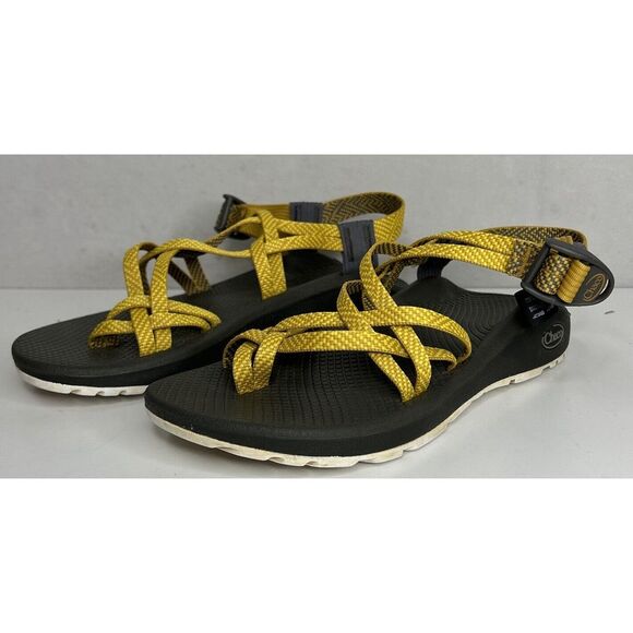 Chaco Shoes - Chaco Z/Cloud  Women's Size W 9 Yellow Strappy Sandals Marigold JCH108000
